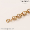 72408 High quality fashion 18k gold color gold hand chain bracelet